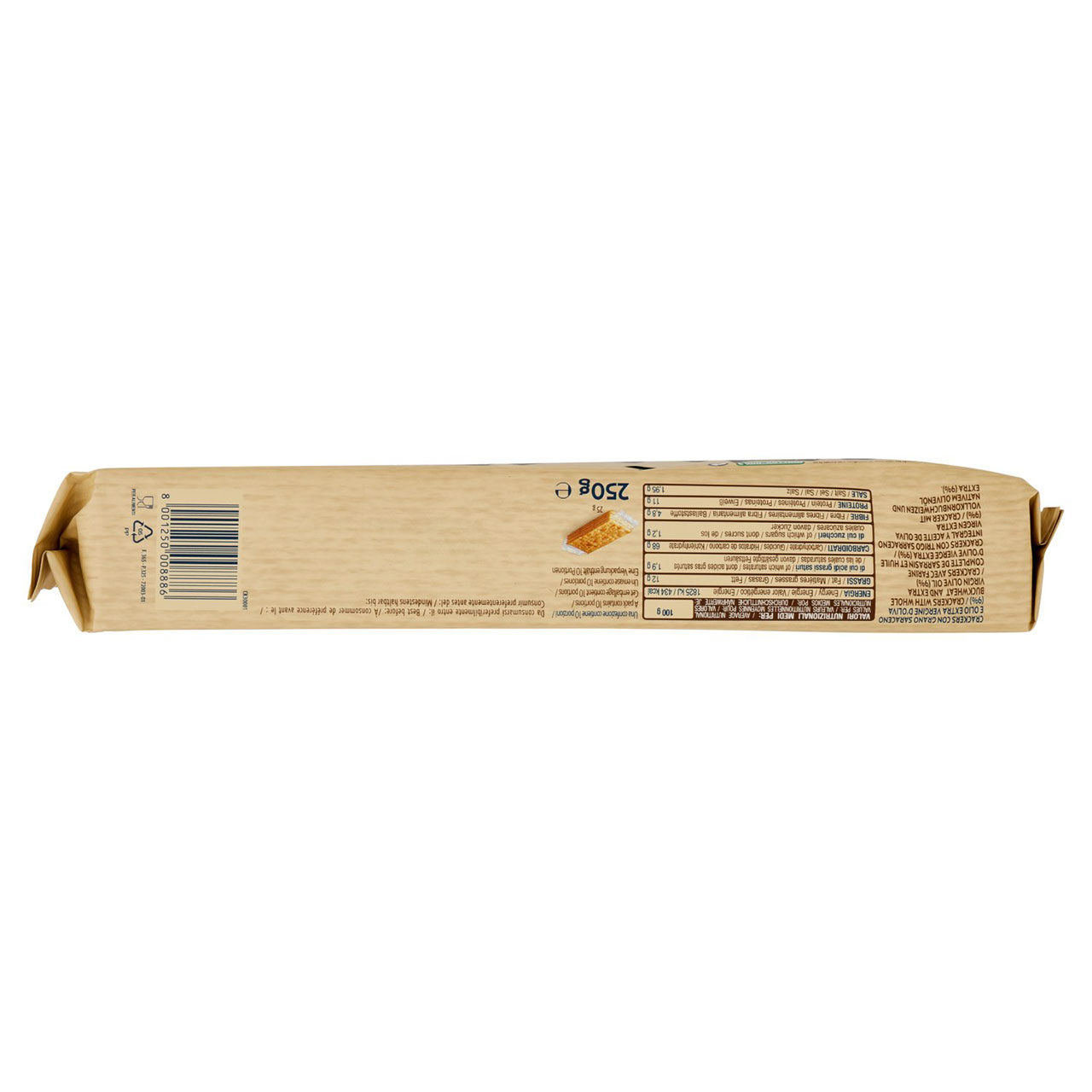 De Cecco I Grani Crackers con Grano Saraceno Integrale 250 g