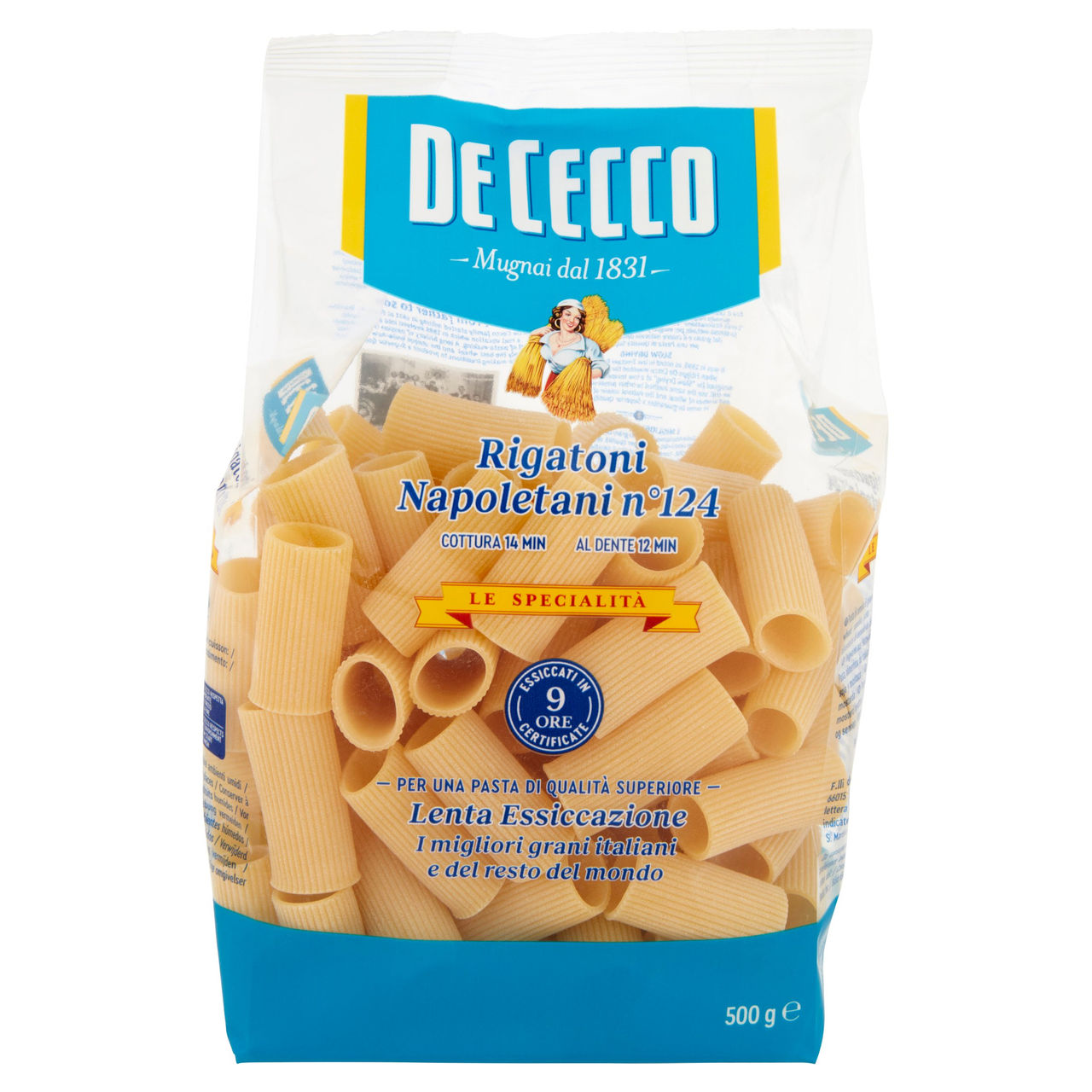 De Cecco Le Specialità Rigatoni Napoletani n°124 500 g