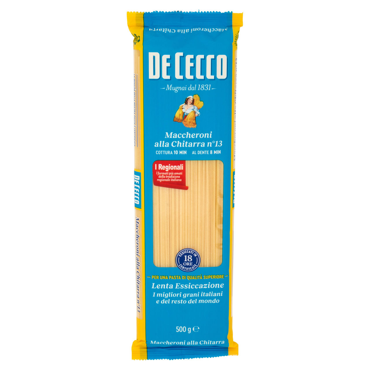 De Cecco Maccheroni alla Chitarra n°13 500 g