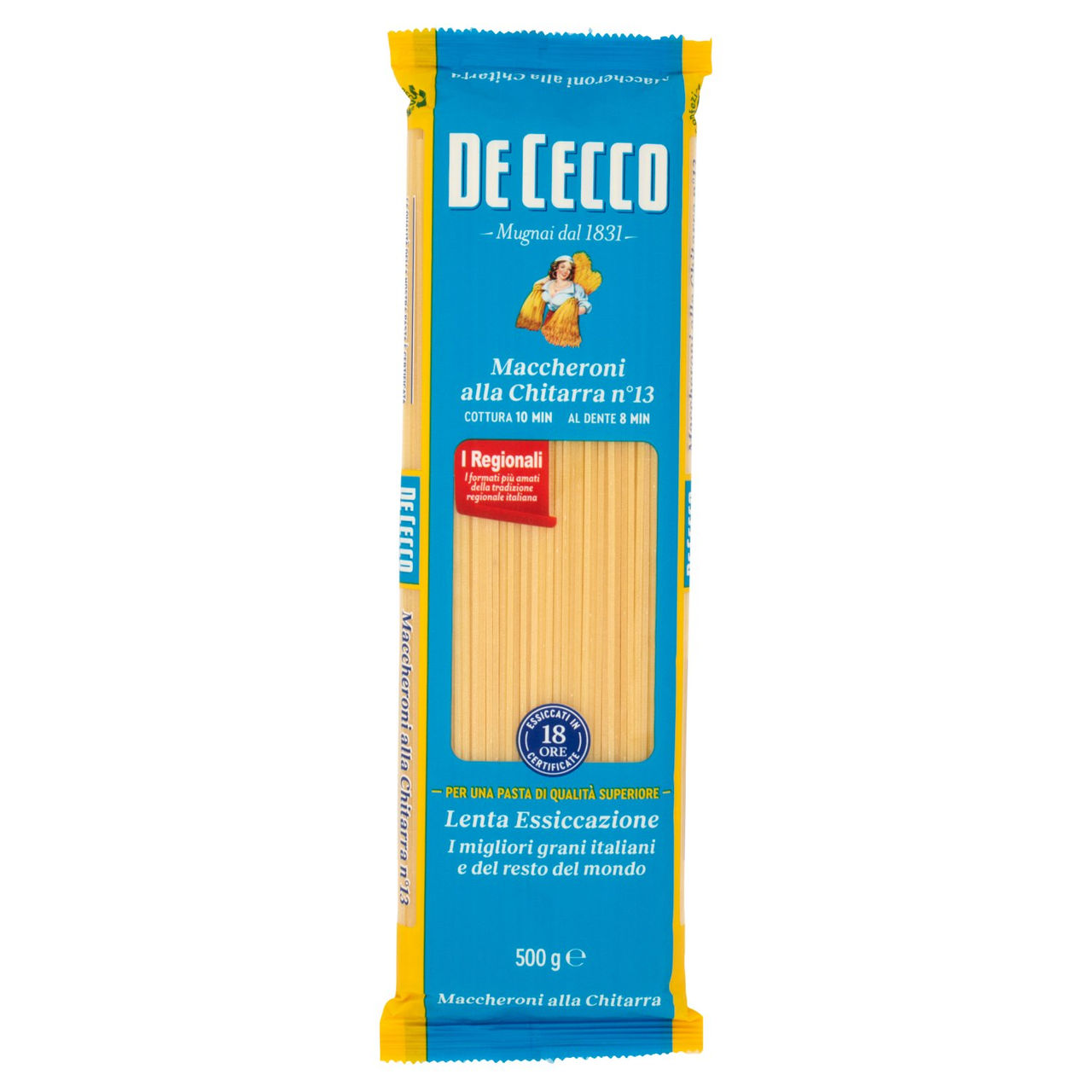 De Cecco Maccheroni alla Chitarra n°13 500 g