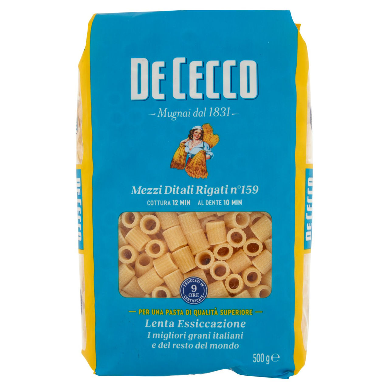 De Cecco Mezzi Ditali Rigati n°159 500 g