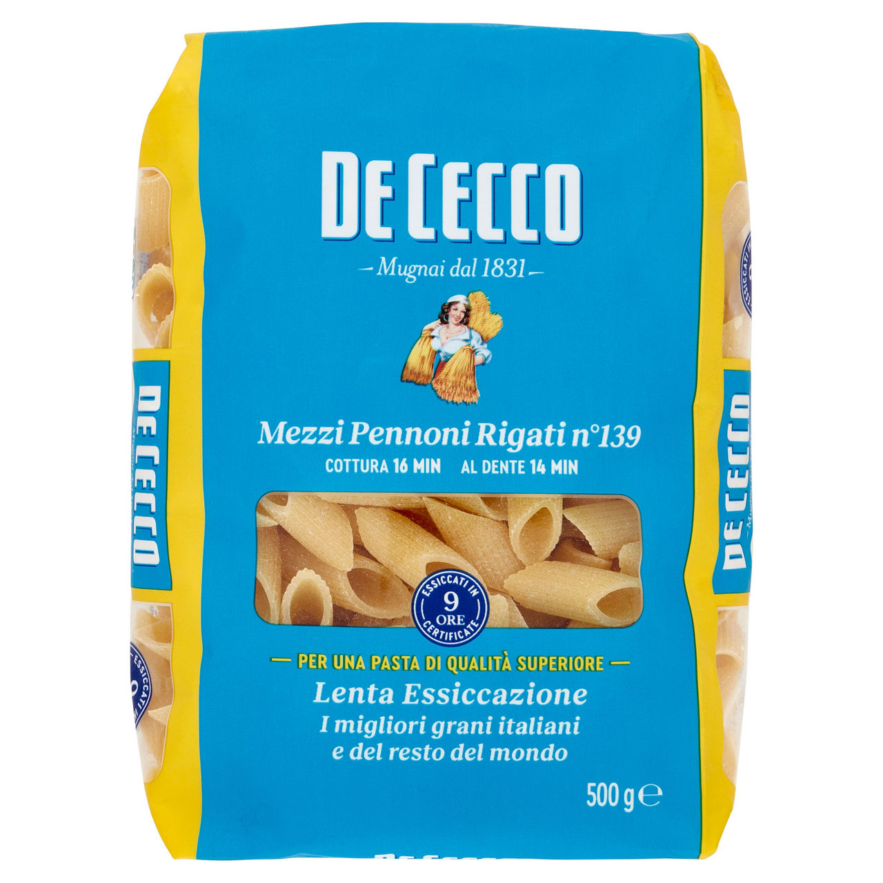 De Cecco Mezzi Pennoni Rigati n° 139 500 g