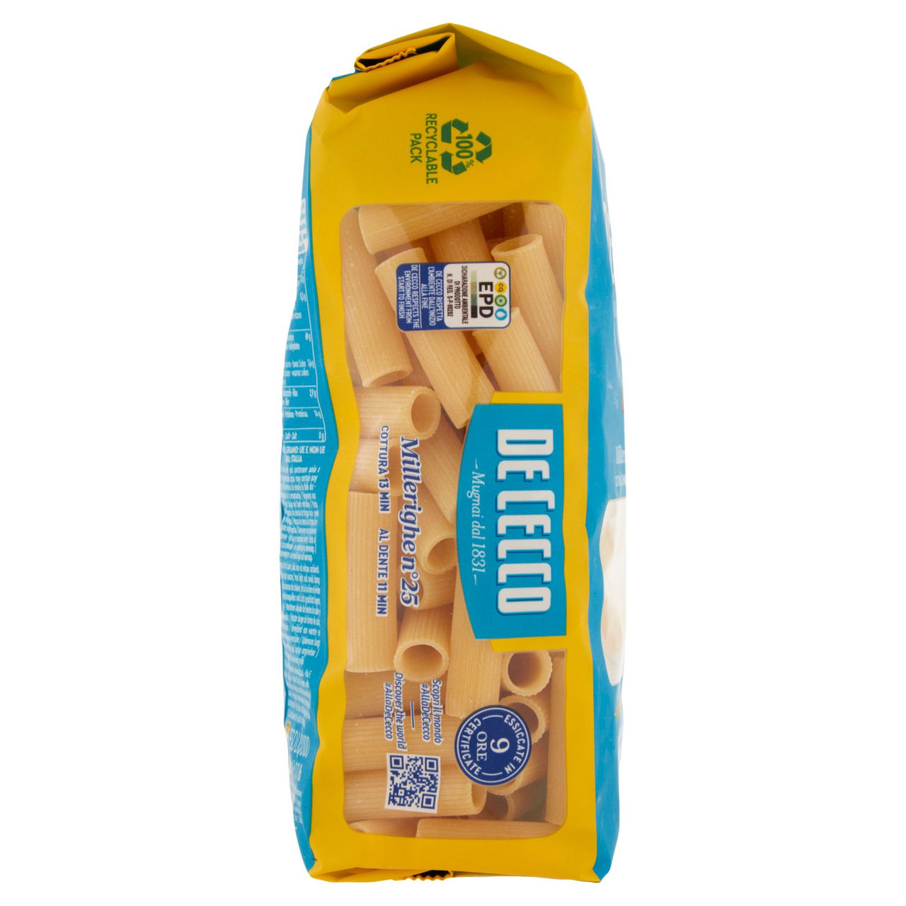 De Cecco Millerighe n°25 500 g