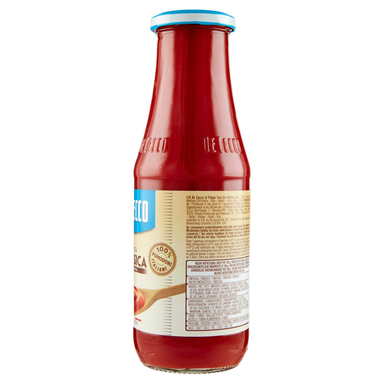 De Cecco Passata Classica Vellutata 700 g