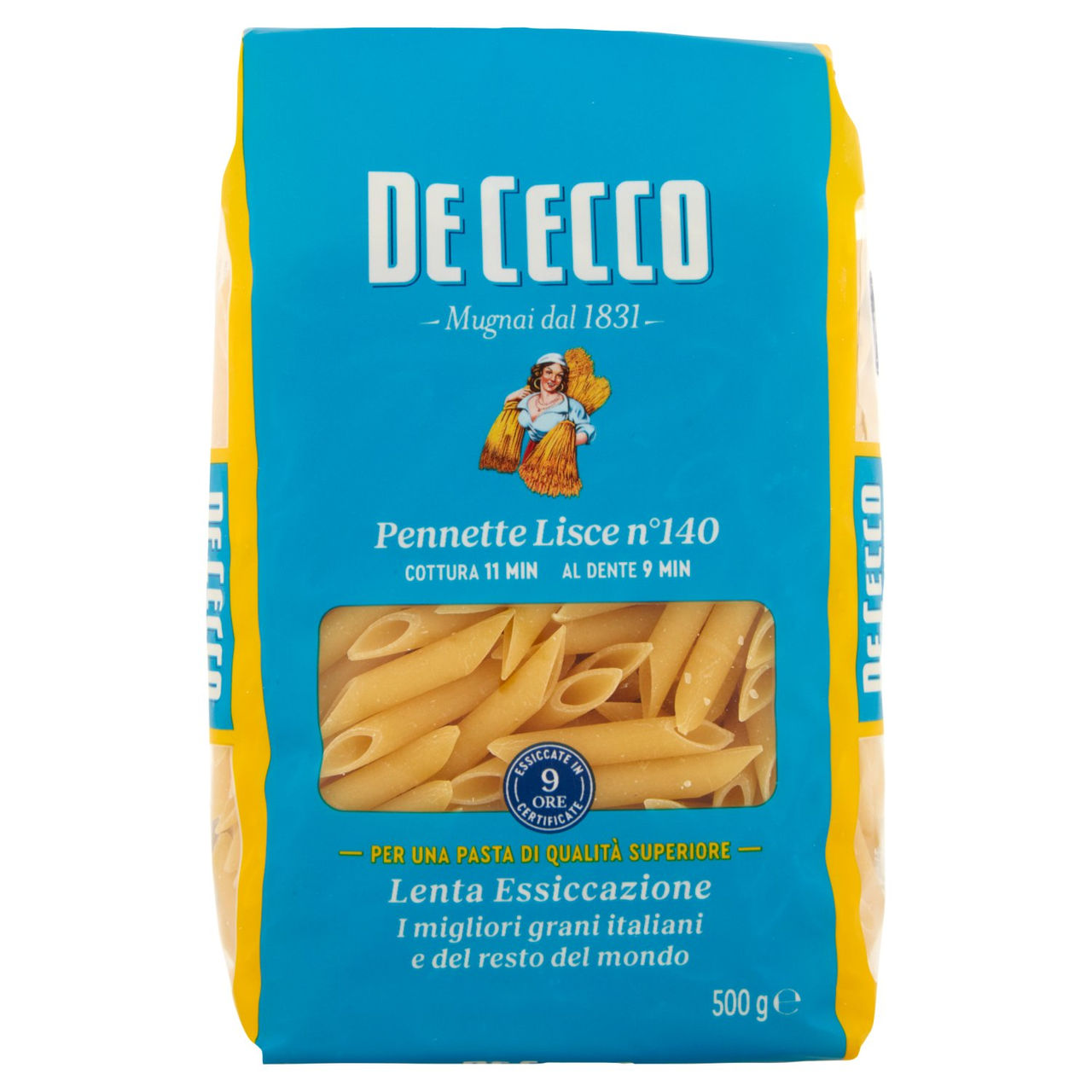 De Cecco Pennette Lisce n°140 500 g