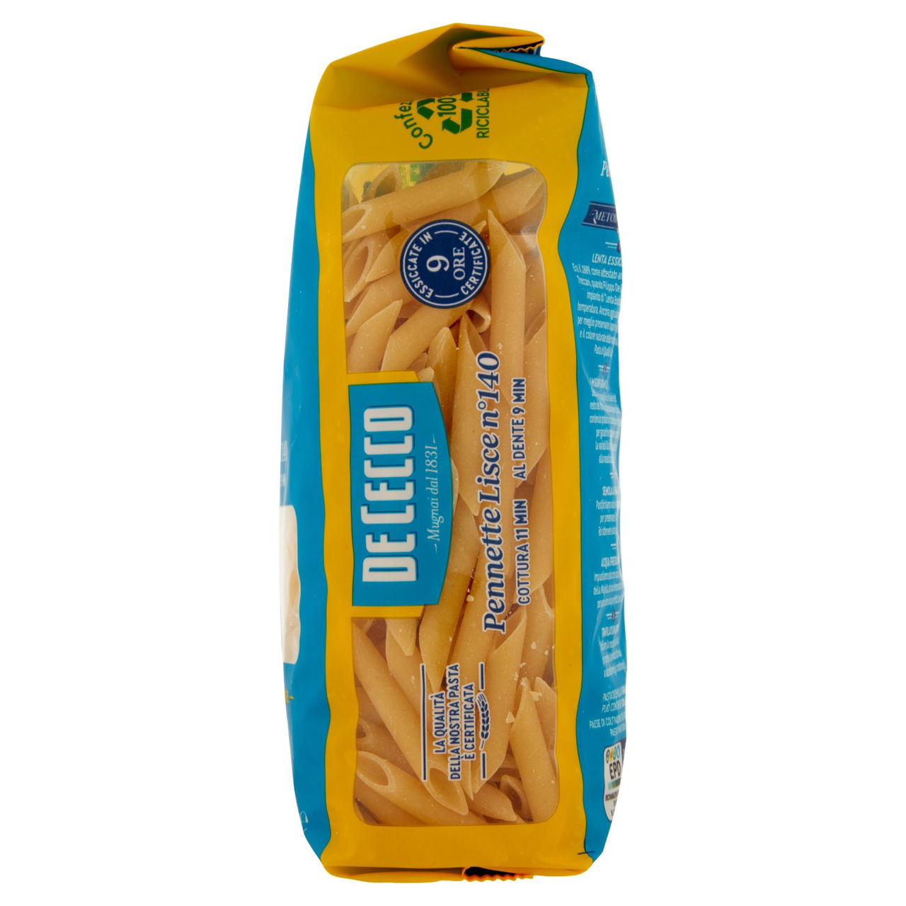 De Cecco Pennette Lisce n°140 500 g