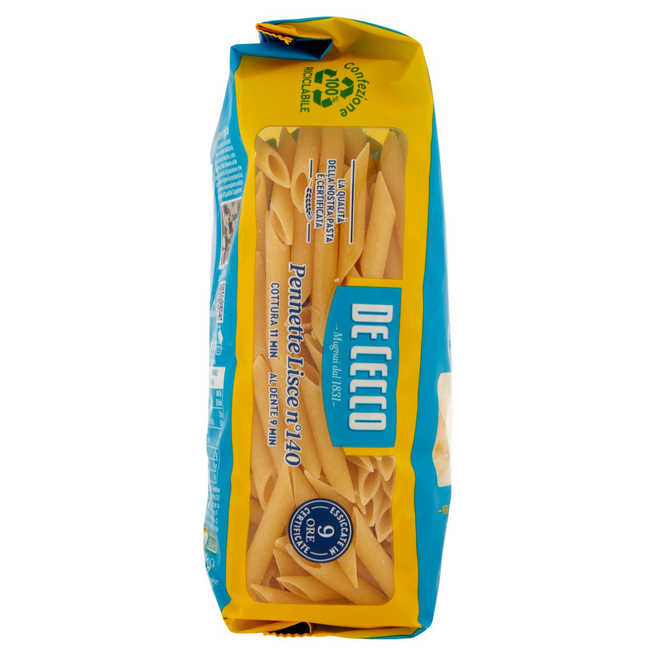 De Cecco Pennette Lisce n°140 500 g