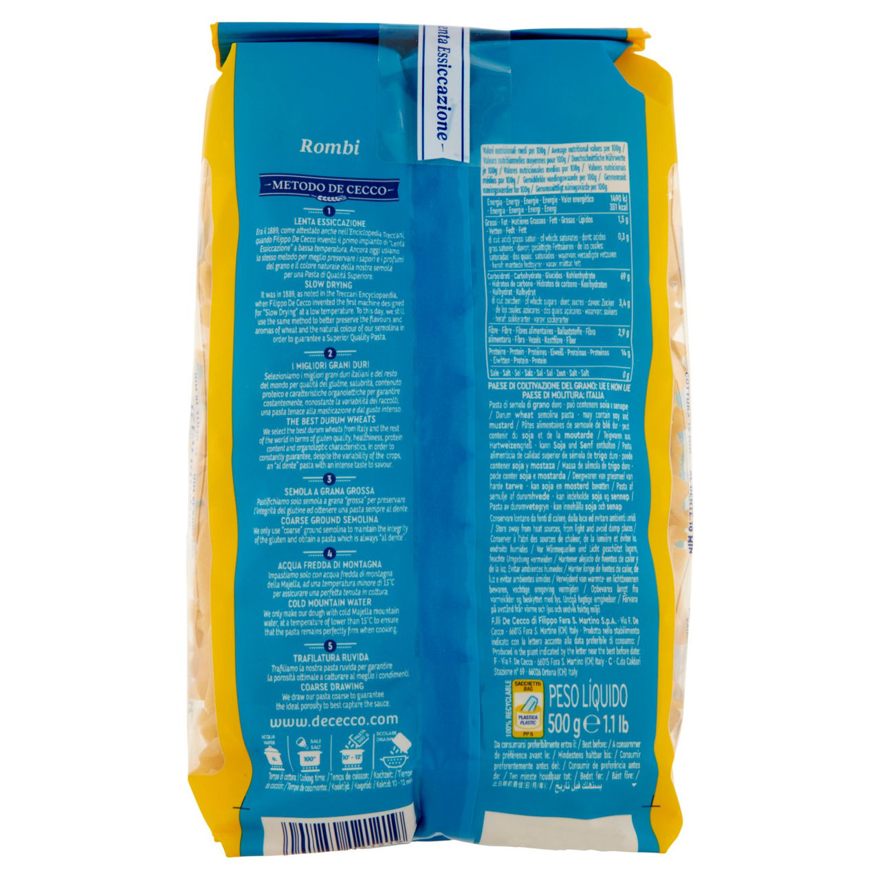 De Cecco Rombi n°121 500 g