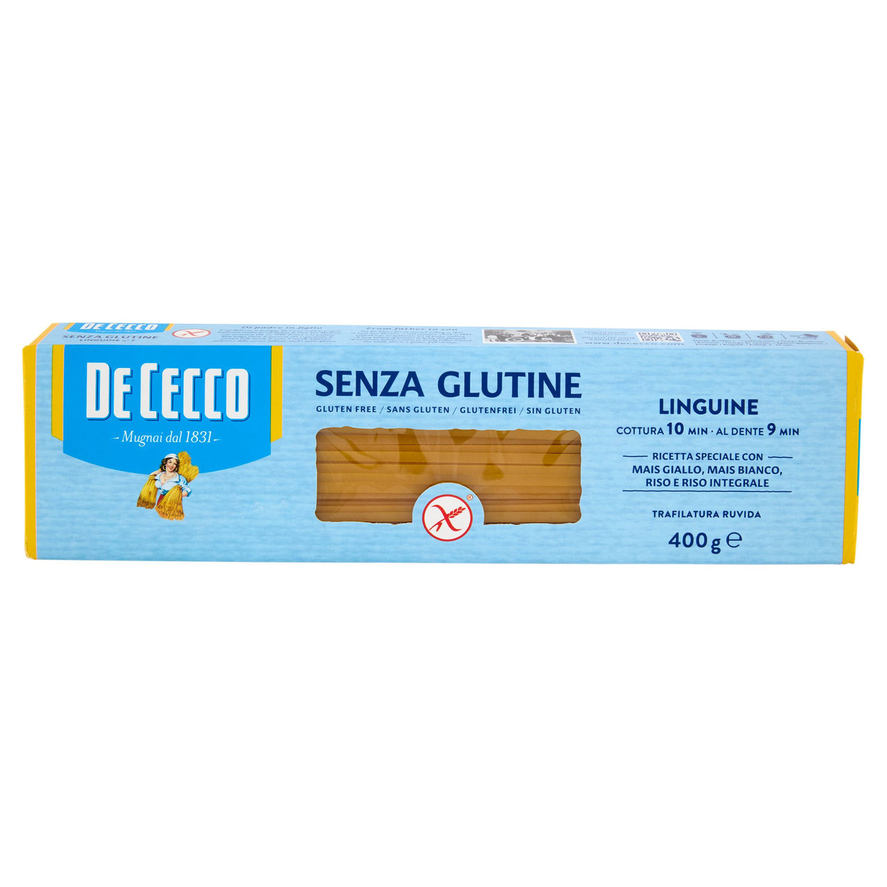 De Cecco Senza Glutine Linguine n°7 400 g
