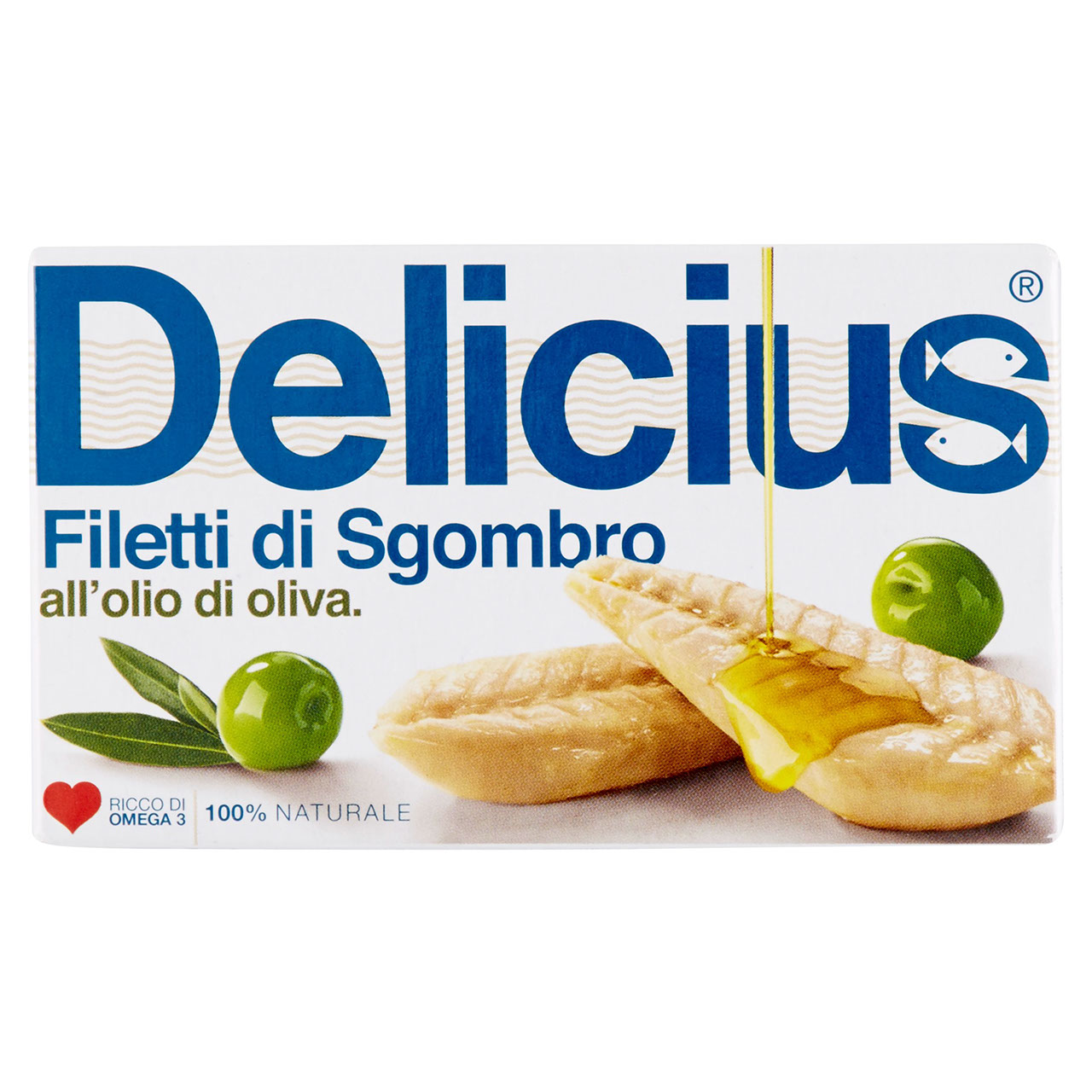 Delicius Filetti di Sgombro all'olio di oliva