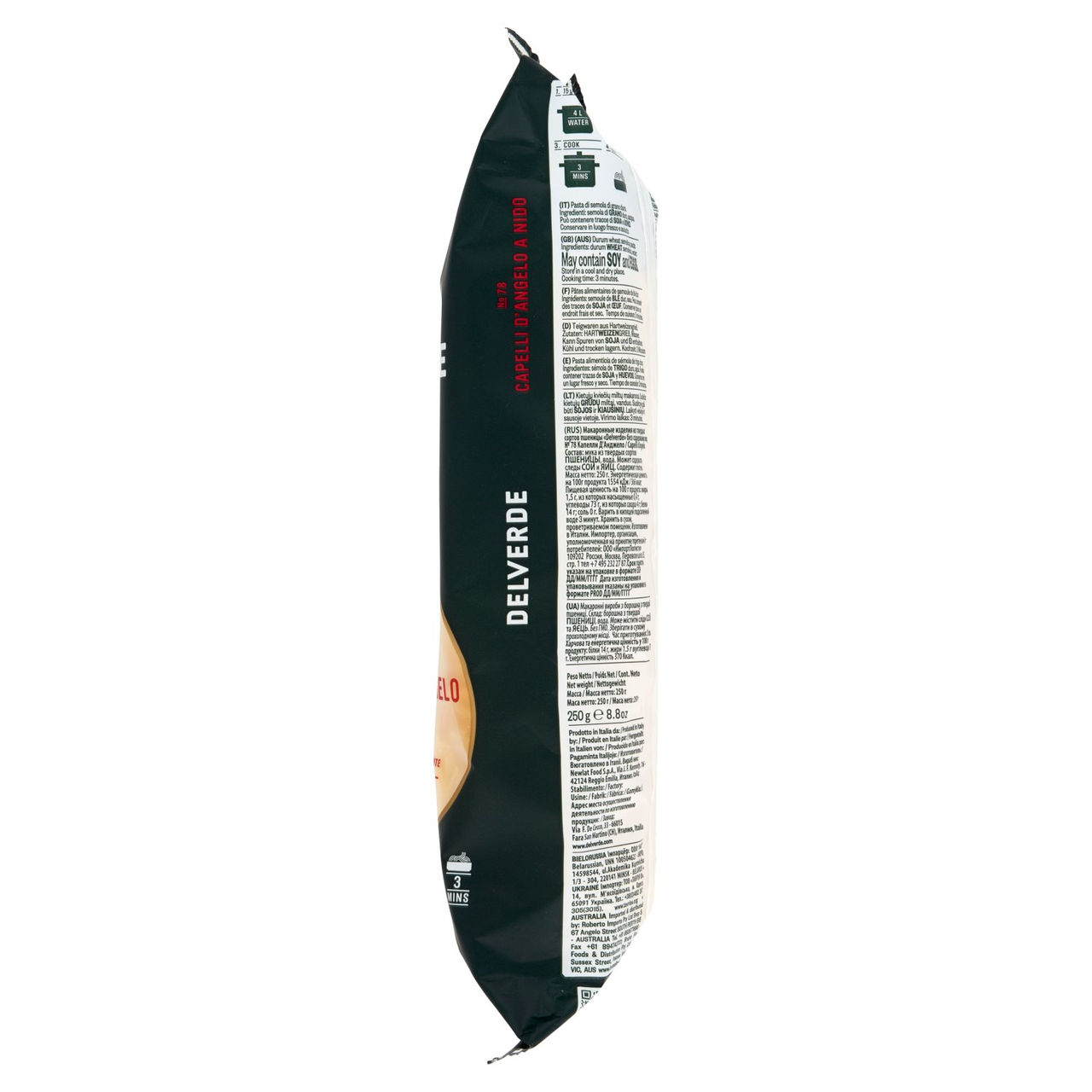 Delverde No 78 Capelli d'Angelo a Nido 250 g