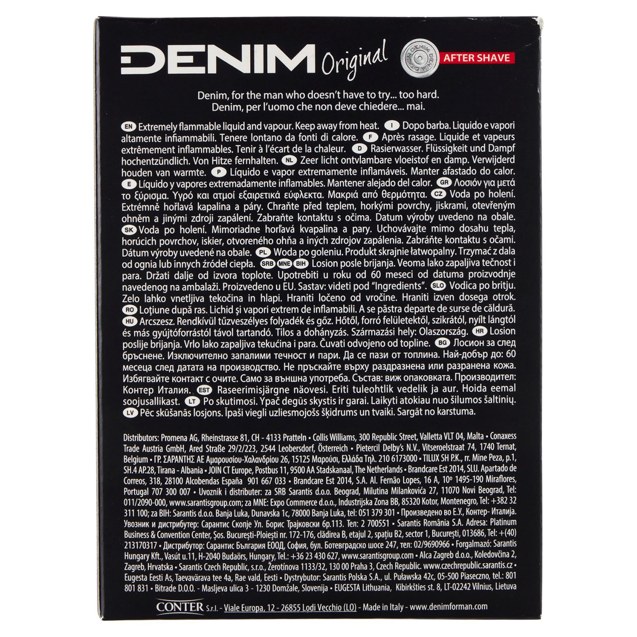 Denim Original After Shave 100 ml