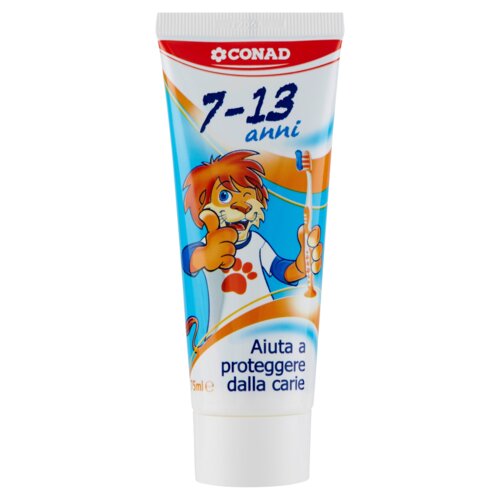 Dentifricio 7-13 anni 75 ml Conad