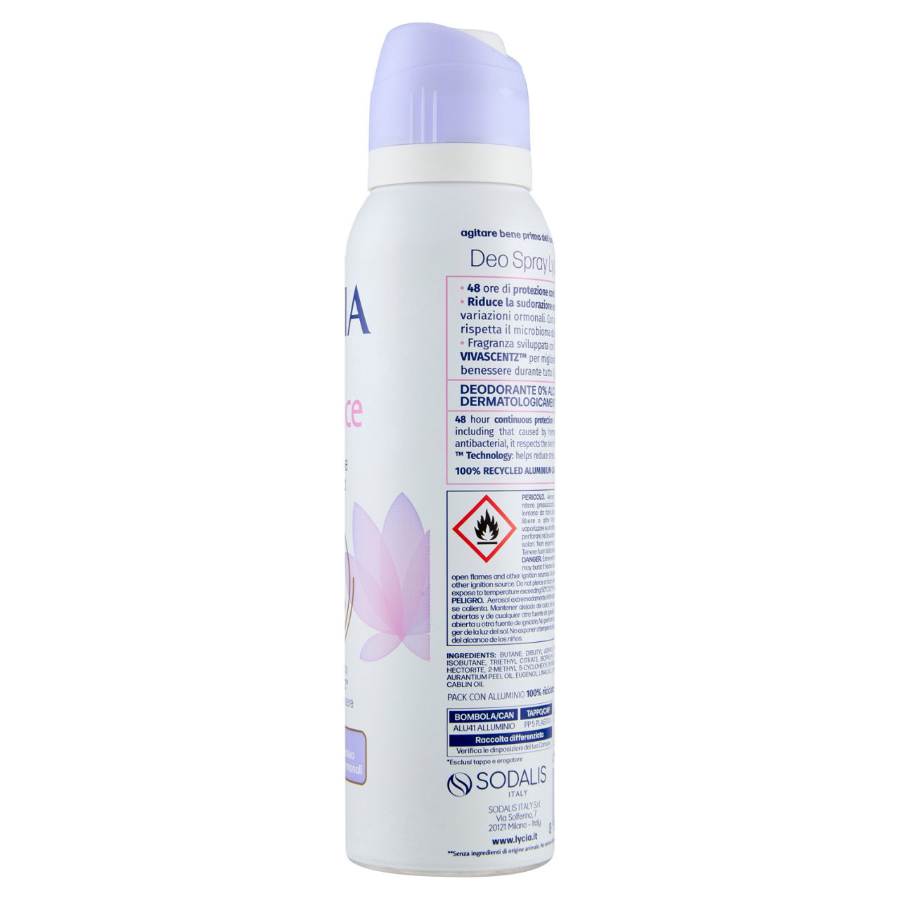 Deo spray Lycia balance 150 ml