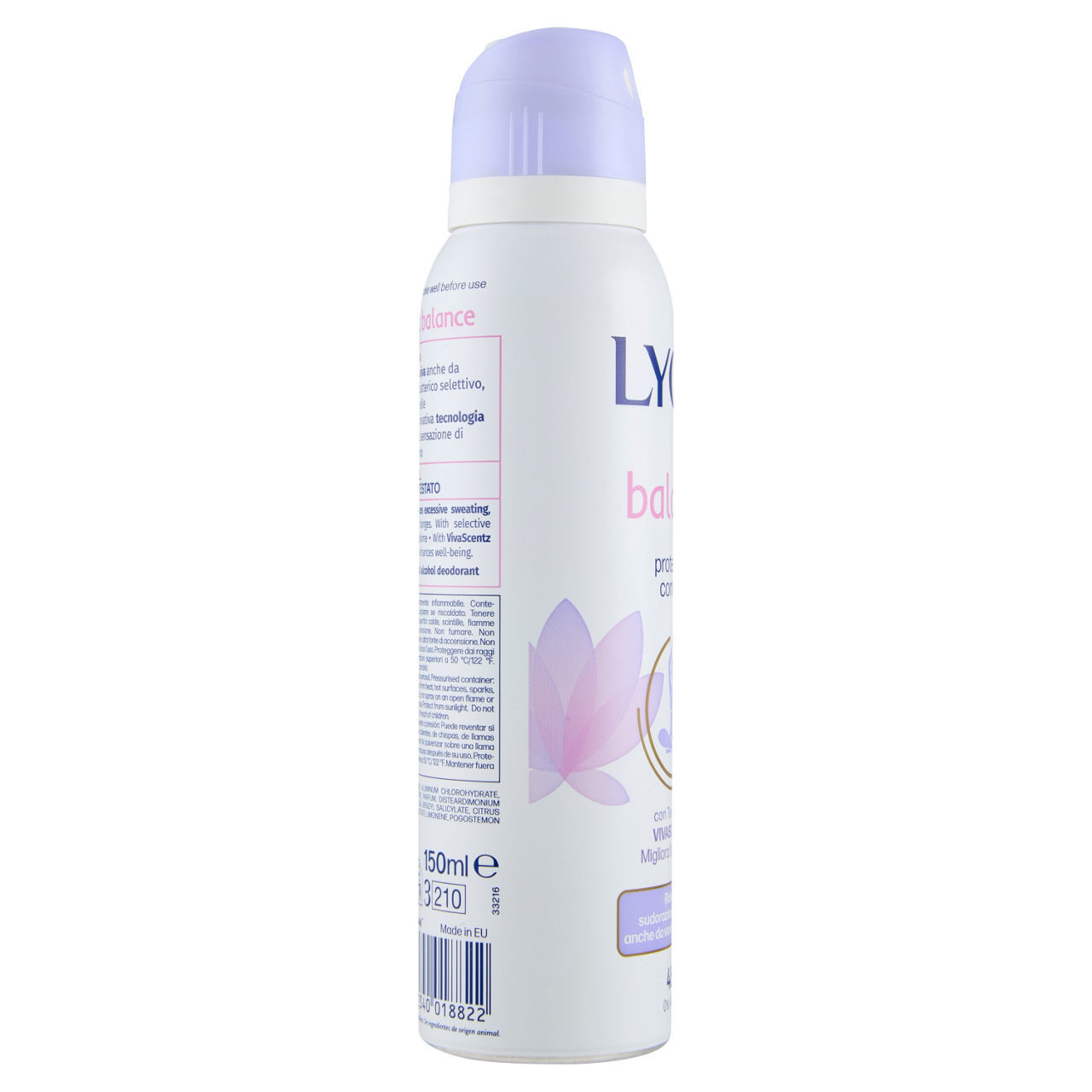 Deo spray Lycia balance 150 ml