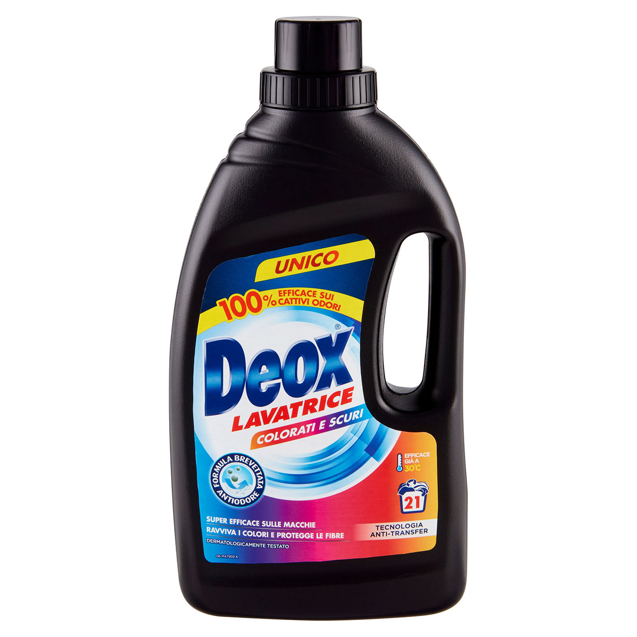 Deox Lavatrice Colorati e Scuri, Tecnologia Anti-Transfer, 21 lav, 1050 ml