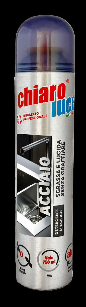 Detergente acciaio Chiaro Luce spray 300 ml