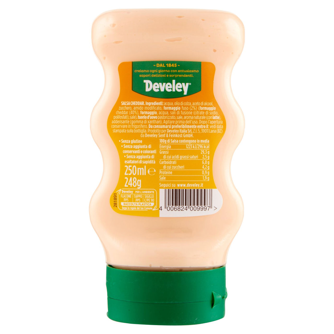 Develey Salsa Cheddar 250 ml