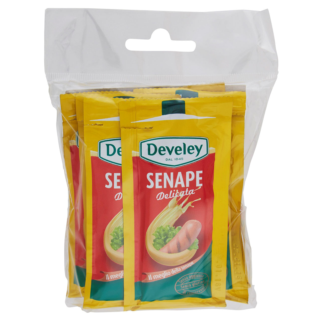 Develey Senape Delicata 6 x 15 ml