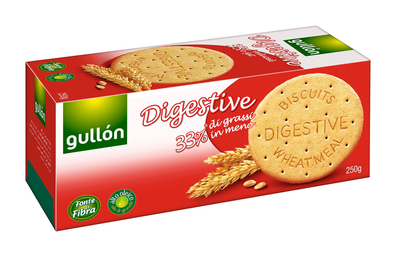 Digestive Gullón -33% di grassi 250 g