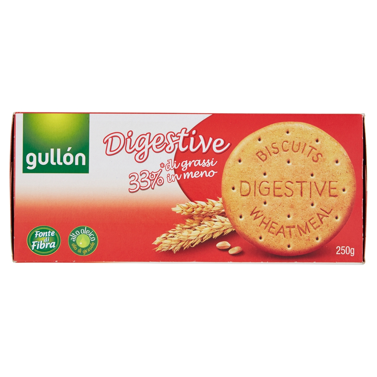 Digestive Gullón -33% di grassi 250 g