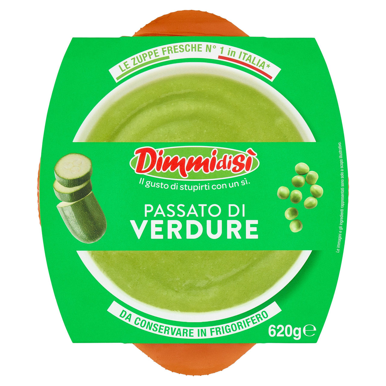 DimmidiSì Passato di Verdure 620 g