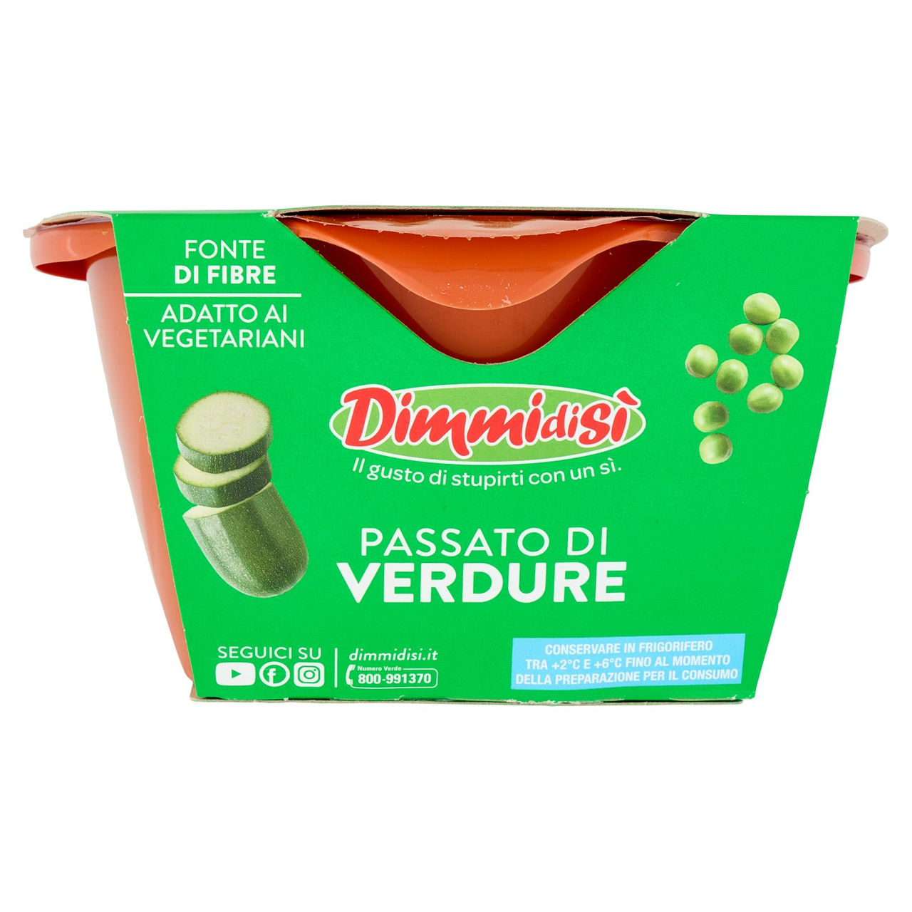 DimmidiSì Passato di Verdure 620 g