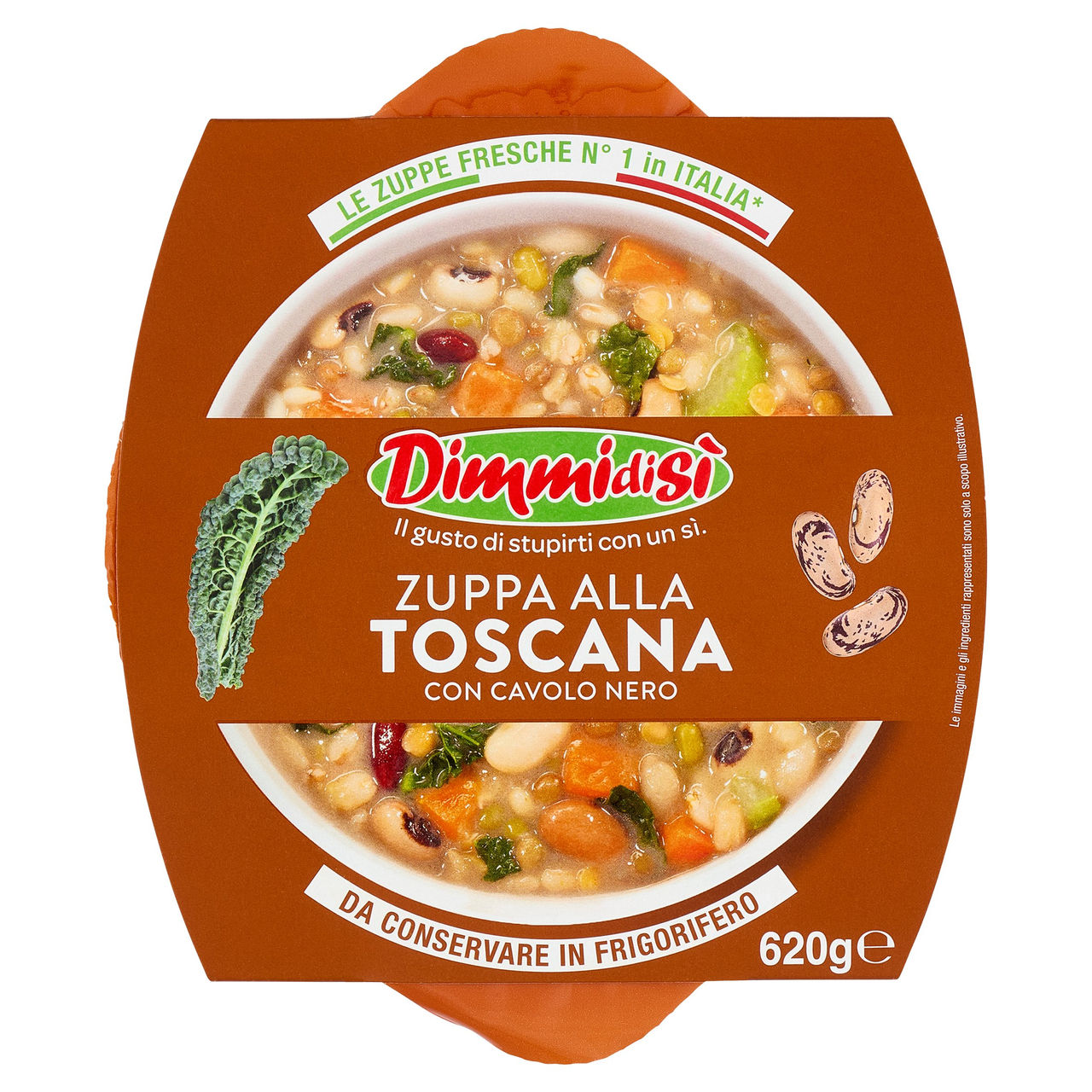 DimmidiSì Zuppa alla Toscana con Cavolo Nero 620 g