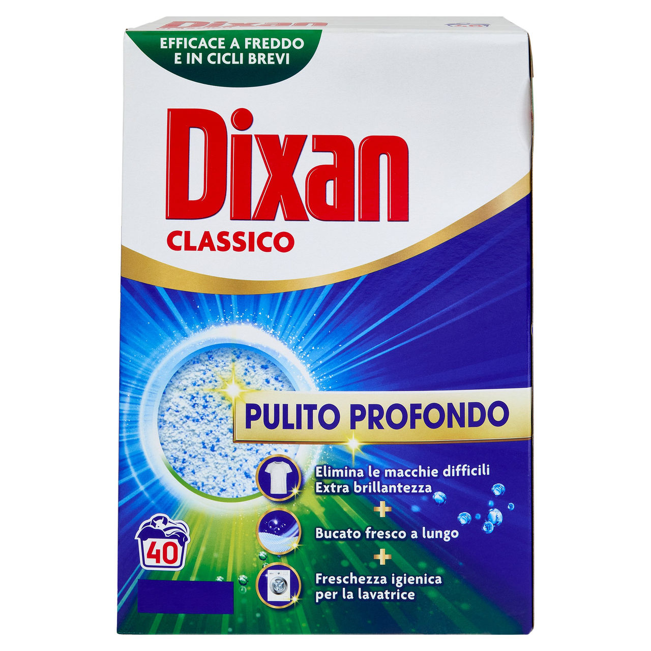 DIXAN Polvere Classico 40 Lavaggi 2,200 kg
