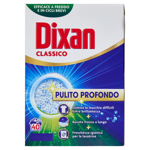 DIXAN Polvere Classico 40 Lavaggi 2,200 kg