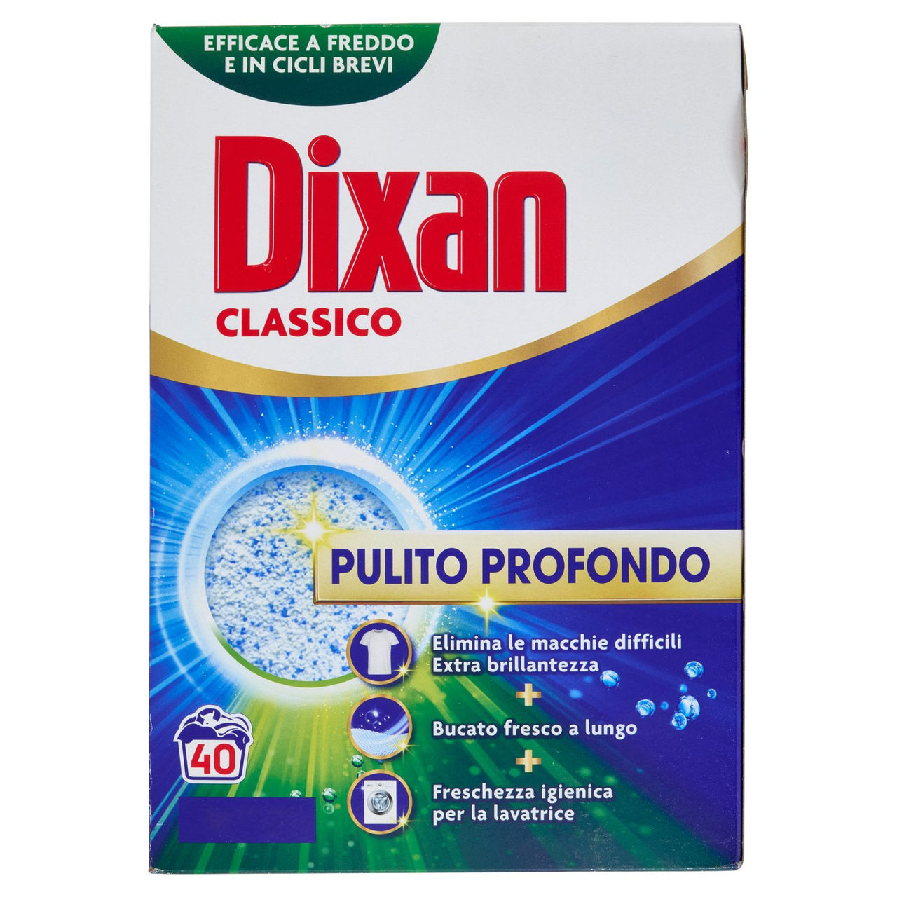 DIXAN Polvere Classico 40 Lavaggi 2,200 kg