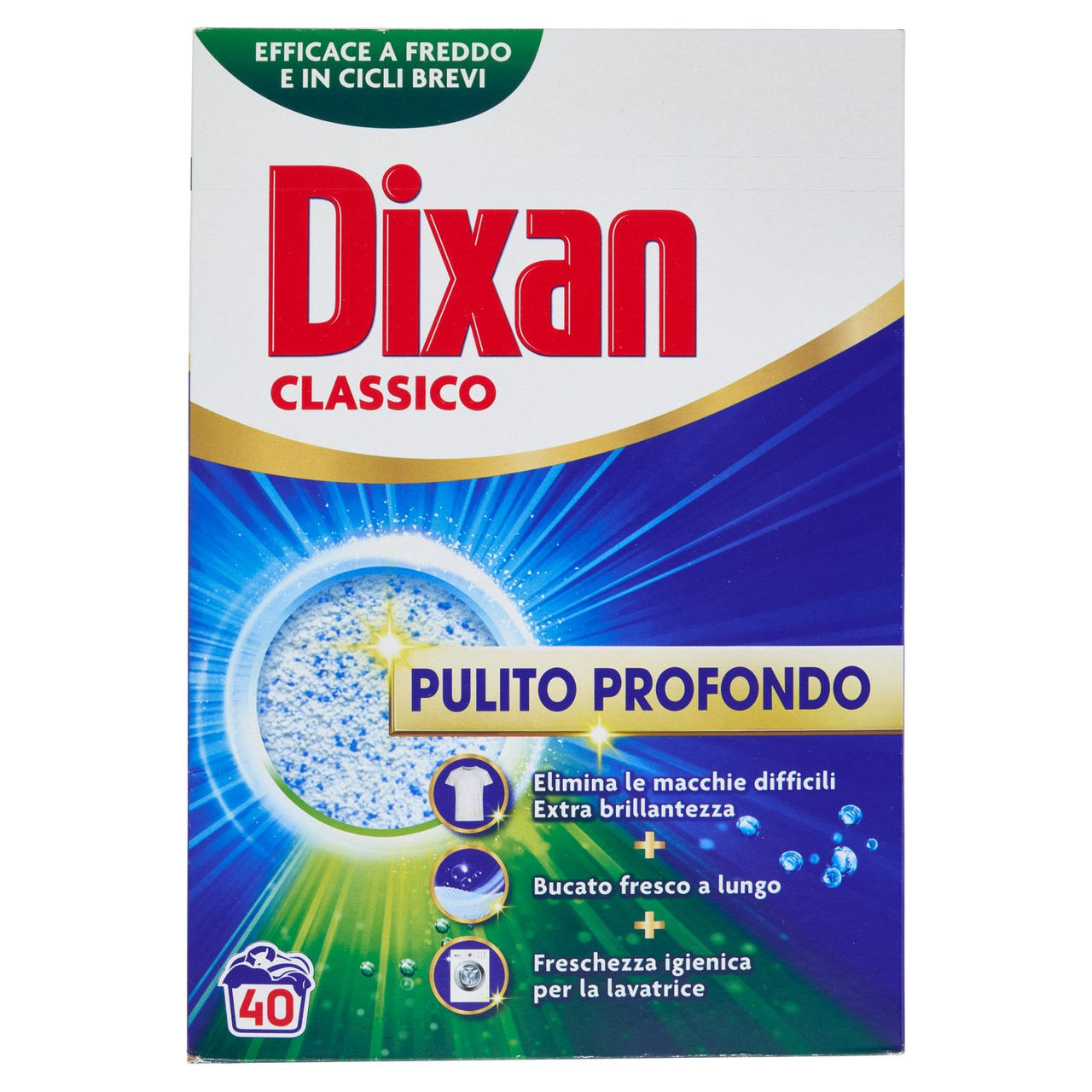 DIXAN Polvere Classico 40 Lavaggi 2,200 kg