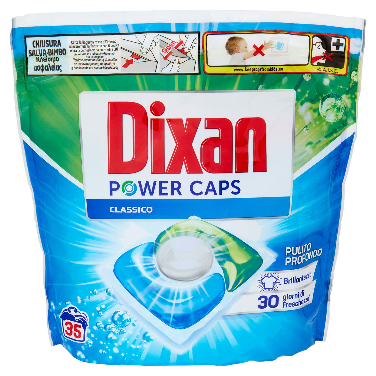 DIXAN Power Caps Classico 35pz (490g)