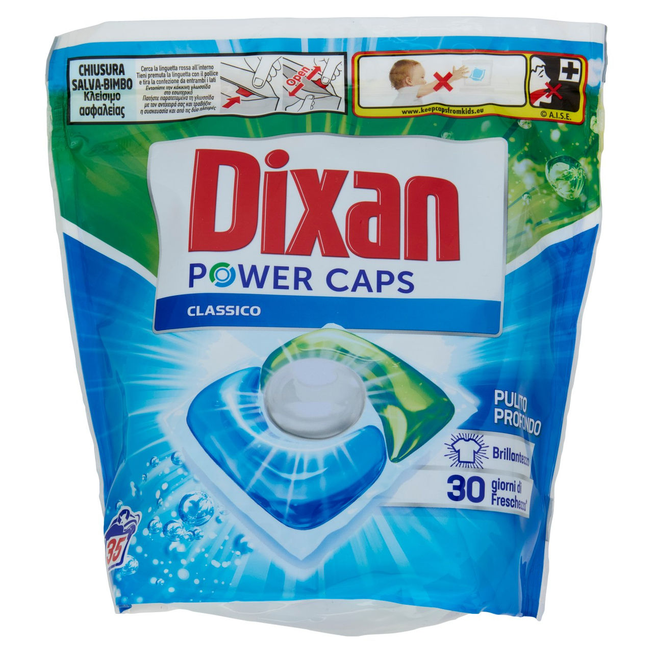 DIXAN Power Caps Classico 35pz (490g)