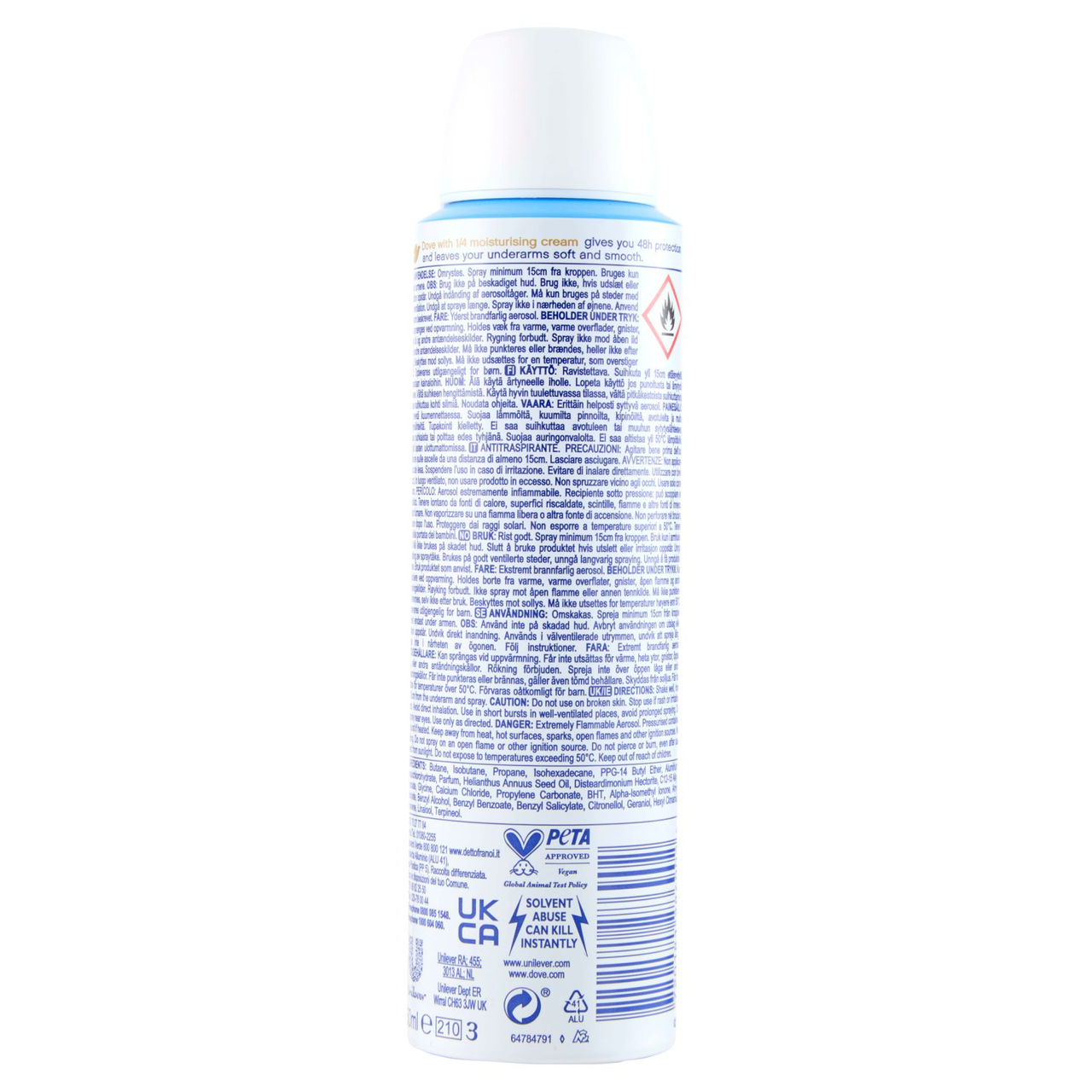 Dove aclassic fresh anti-perspirant 150 ml