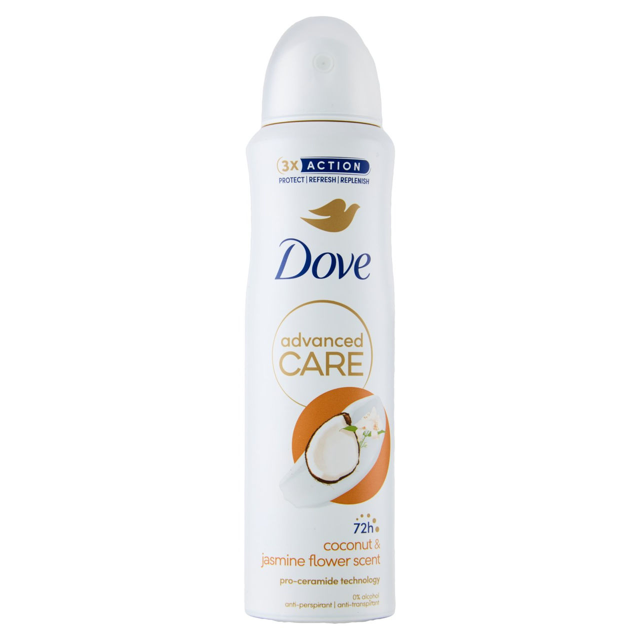 Dove advanced Care coconut & jasmine flower scent anti-perspirant 150 ml