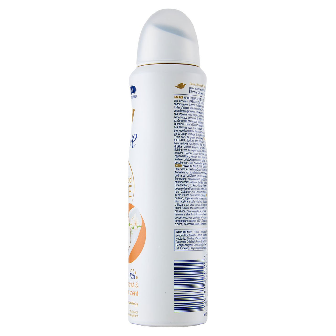 Dove advanced Care coconut & jasmine flower scent anti-perspirant 150 ml