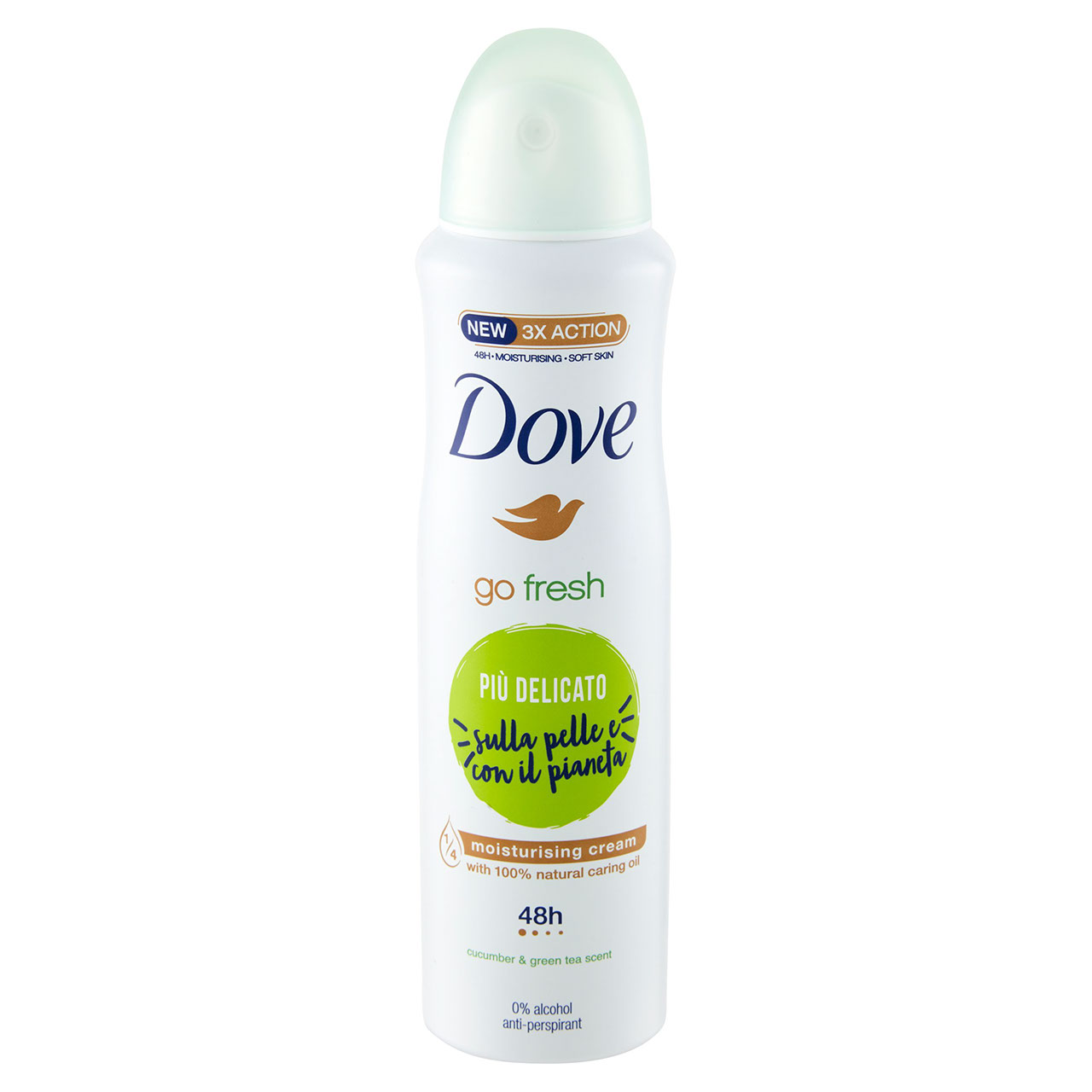 Dove go fresh cumber & green tea scent anti-perspirant 150 ml