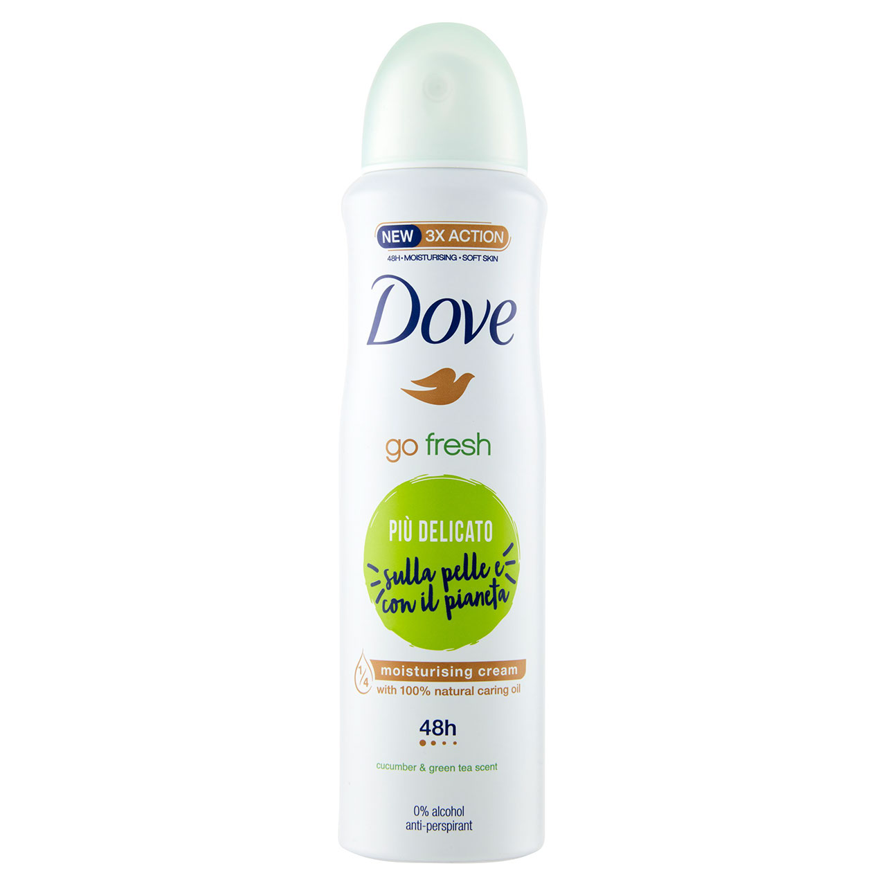 Dove go fresh cumber & green tea scent anti-perspirant 150 ml