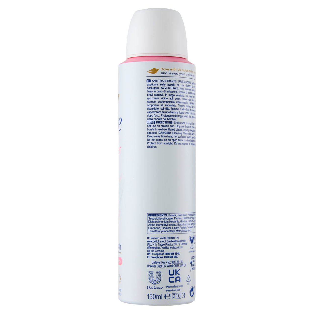 Dove powder soft anti-perspirant 150 ml