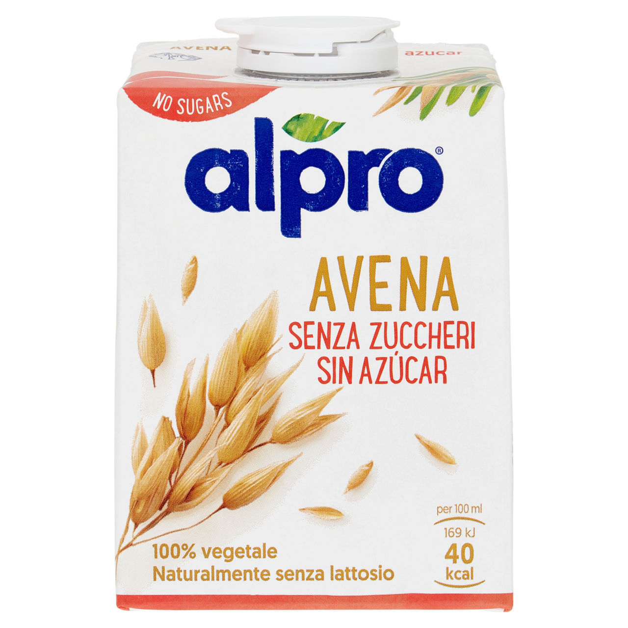 Drink Alpro senza zuccheri avena 500 ml