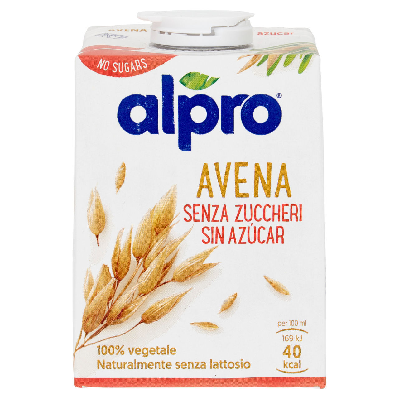 Drink Alpro senza zuccheri avena 500 ml
