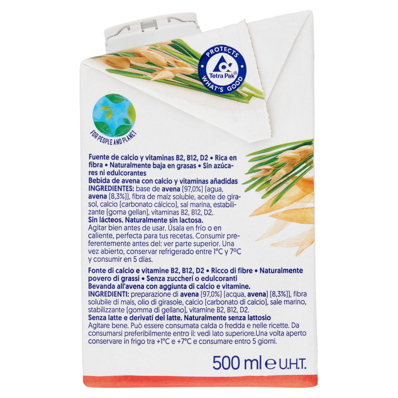 Drink Alpro senza zuccheri avena 500 ml