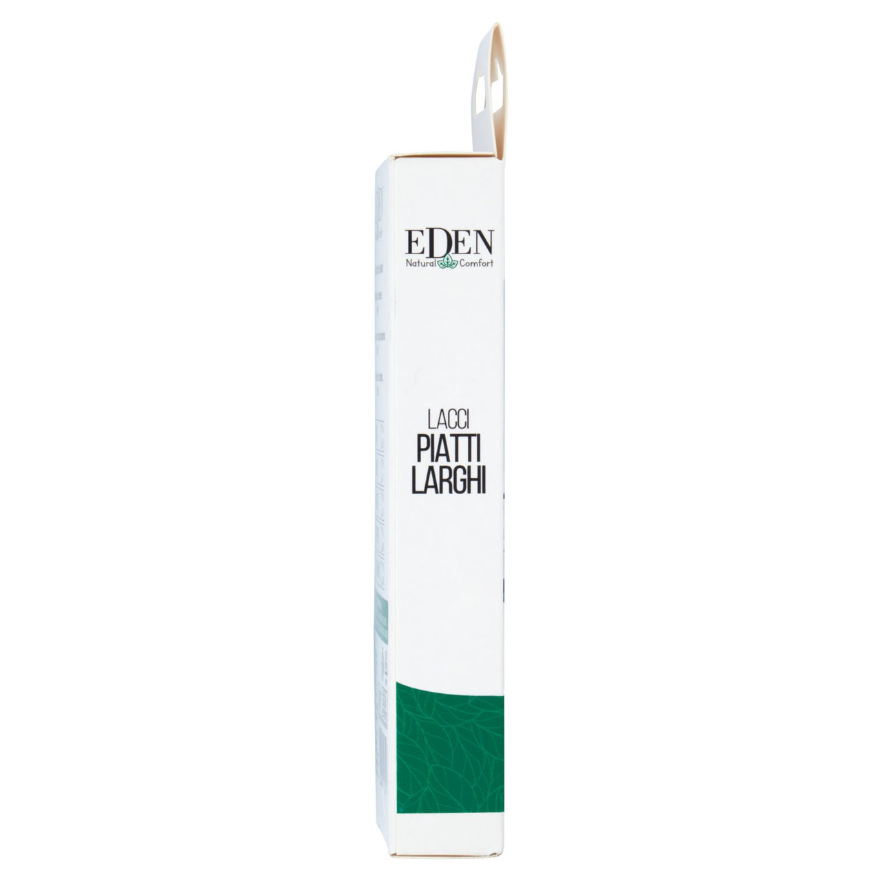 Eden Natural Comfort Lacci Piatti Larghi 130 cm 8/9 Fori 1 Paio