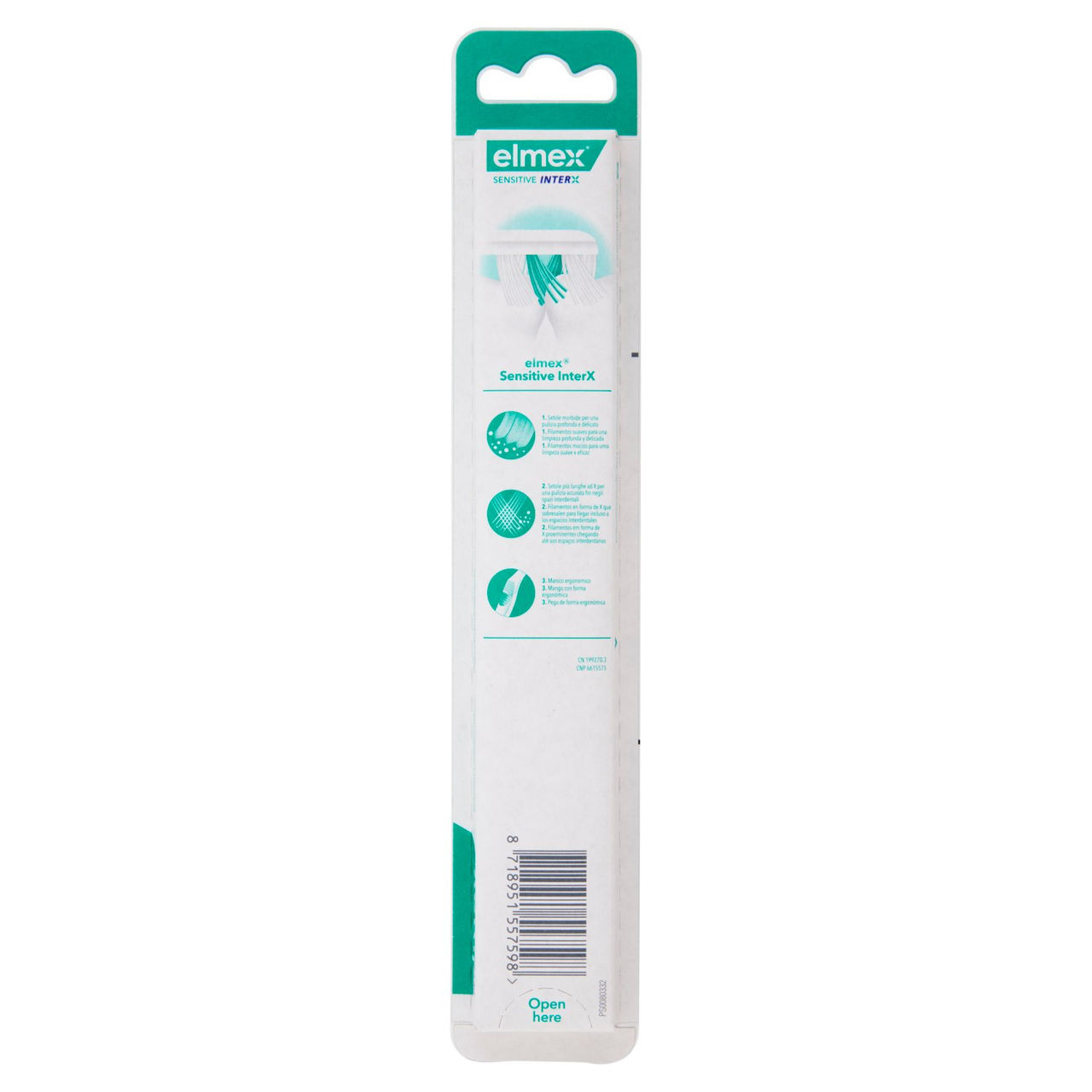 elmex spazzolino Sensitive InterX, morbido