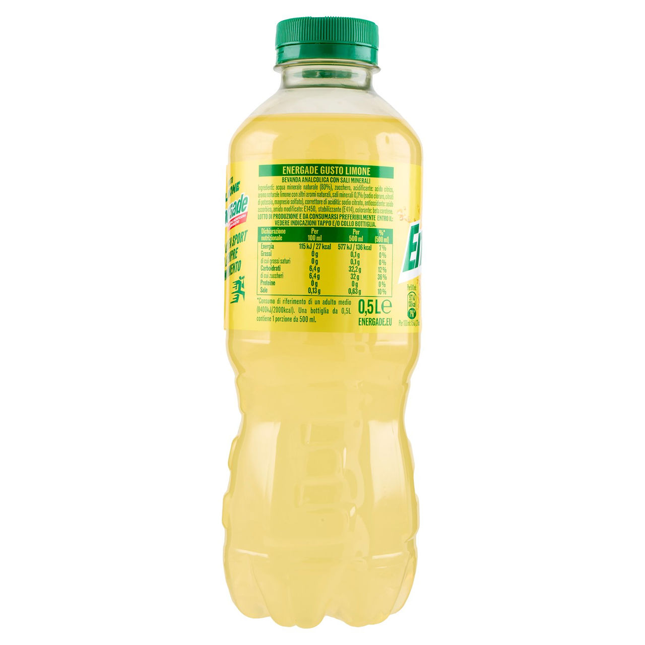 Energade 0,5 L regular limone