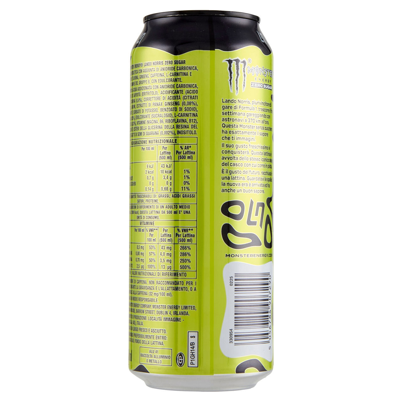 Energy Drink Moster lando norris 500 ml