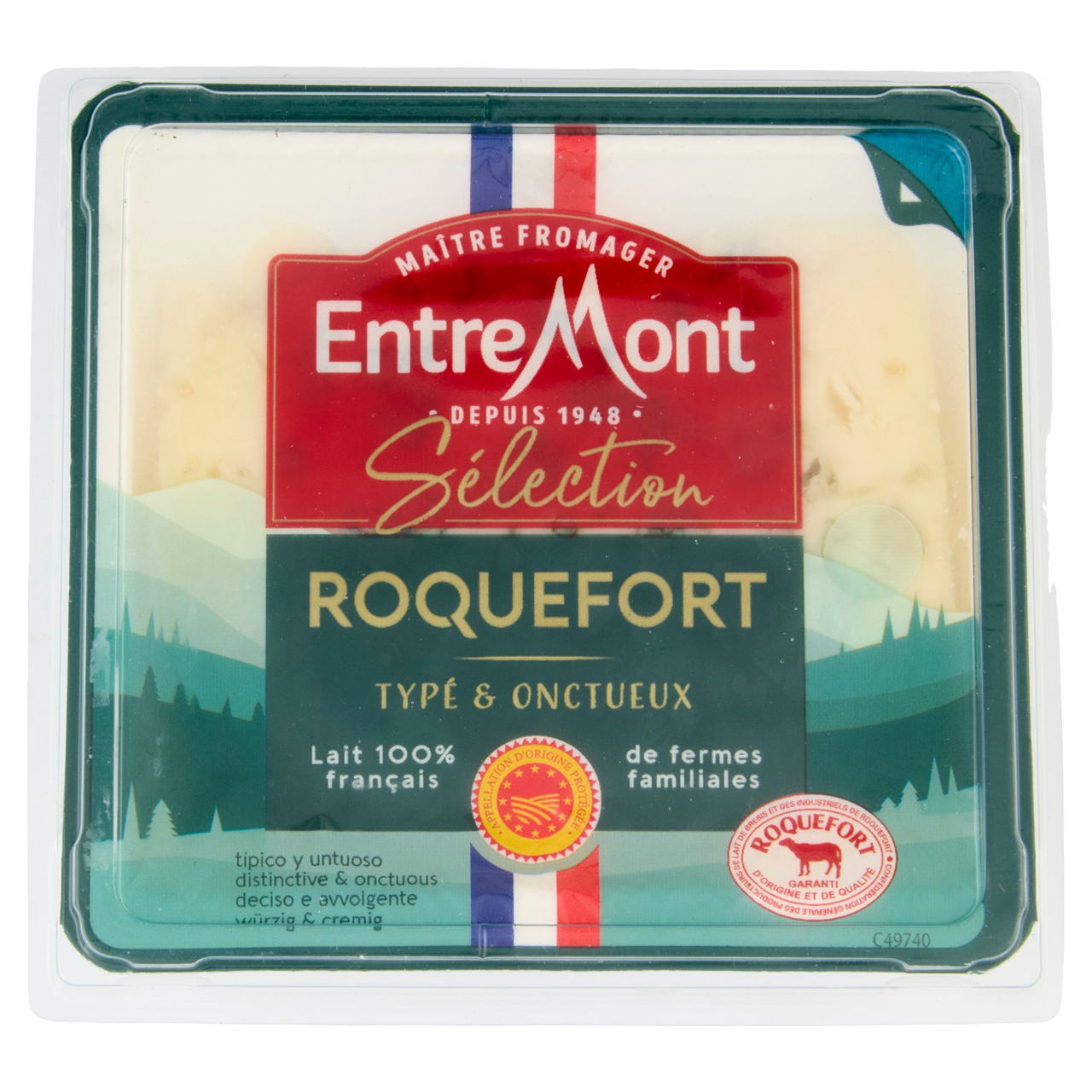 EntreMont Sélection Roquefort AOP 0,100 kg
