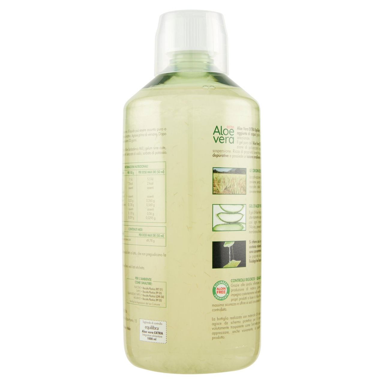 equilibra Aloe vera Extra 99,5% 1000 ml