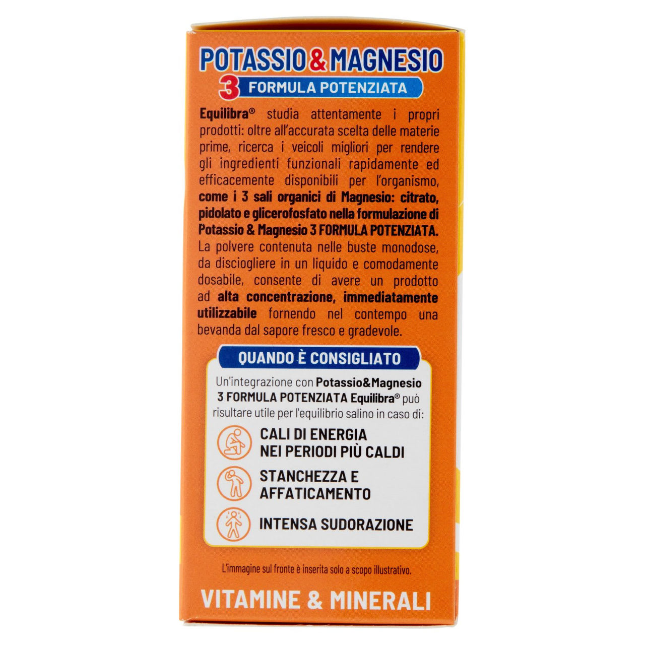 equilibra Potassio & Magnesio 3 Formula Potenziata Bustine Monodose 20 x 5,2 g